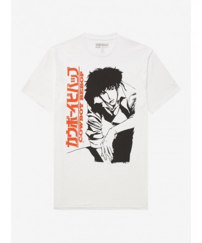 Cowboy Bebop Spike Outline T-Shirt $8.84 T-Shirts