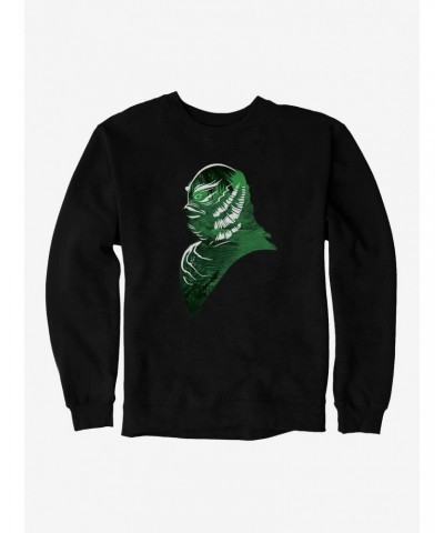 Universal Monsters Creature From The Black Lagoon Amazon Profile Sweatshirt $12.18 Sweatshirts