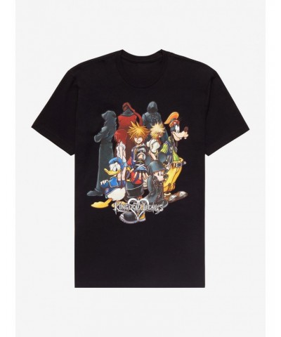 Disney Kingdom Hearts Group T-Shirt $10.99 T-Shirts