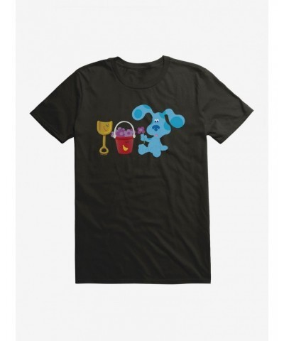 Blue's Clues Shovel And Pail Flower Picking T-Shirt $8.13 T-Shirts