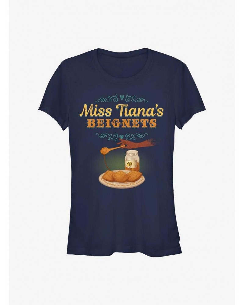 Disney The Princess and the Frog Miss Tiana's Beignets Girls T-Shirt $8.17 T-Shirts