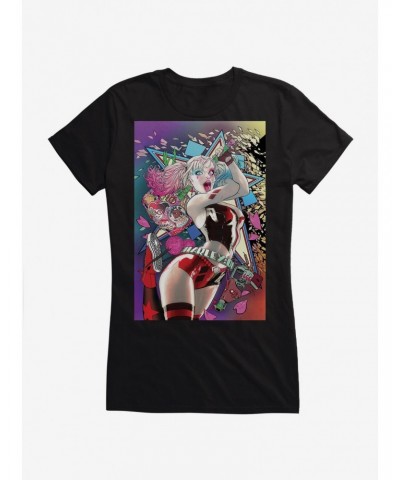 DC Comics Batman Harley Quinn Mallet Girls T-Shirt $6.57 T-Shirts