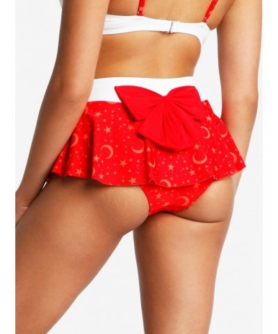 Sailor Moon Sailor Mars Cosplay Skirted Swim Bottoms $5.74 Bottoms