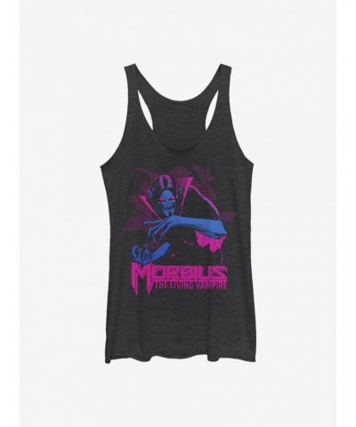 Marvel Morbius Neon Morbius Girls Tank $8.08 Tanks