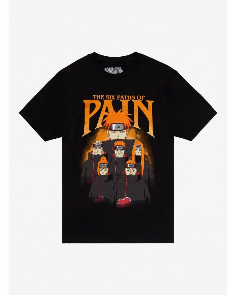 Naruto Shippuden Six Paths Of Pain Collage T-Shirt $9.37 T-Shirts