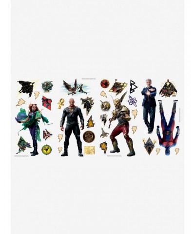 DC Comics Black Adam Peel & Stick Wall Decals $7.75 Decals