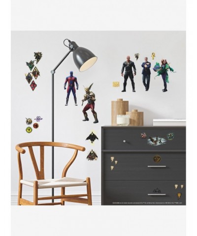 DC Comics Black Adam Peel & Stick Wall Decals $7.75 Decals