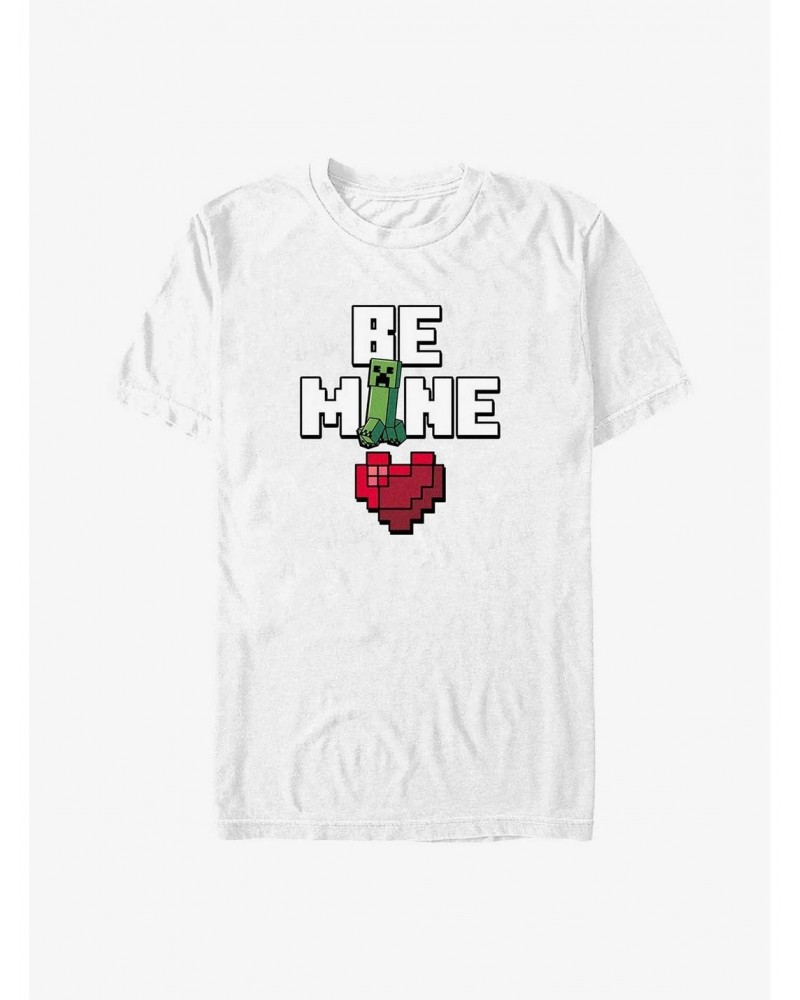 Minecraft Be Mine T-Shirt $6.69 T-Shirts