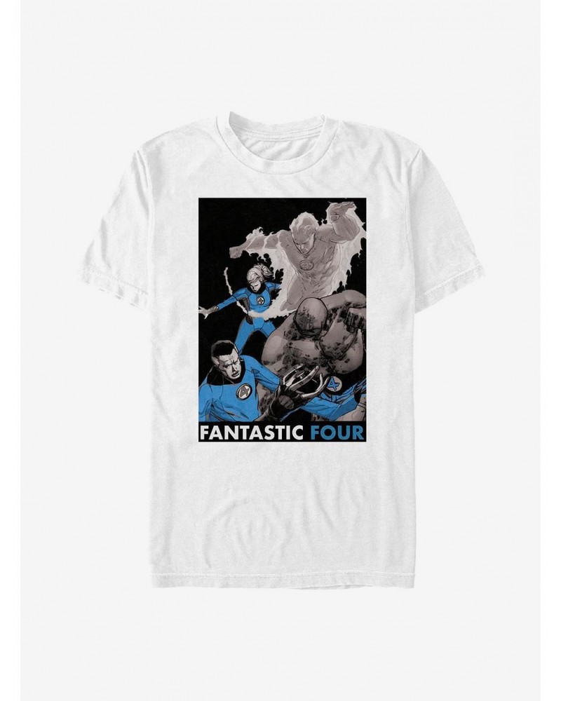 Marvel Fantastic Four The Four T-Shirt $6.50 T-Shirts