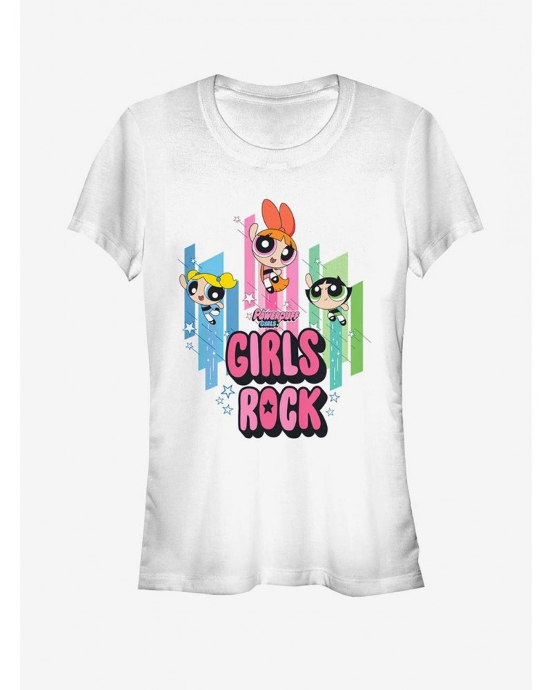 The Powerpuff Girls Hero Girls Rock Girls T-Shirt $8.17 T-Shirts