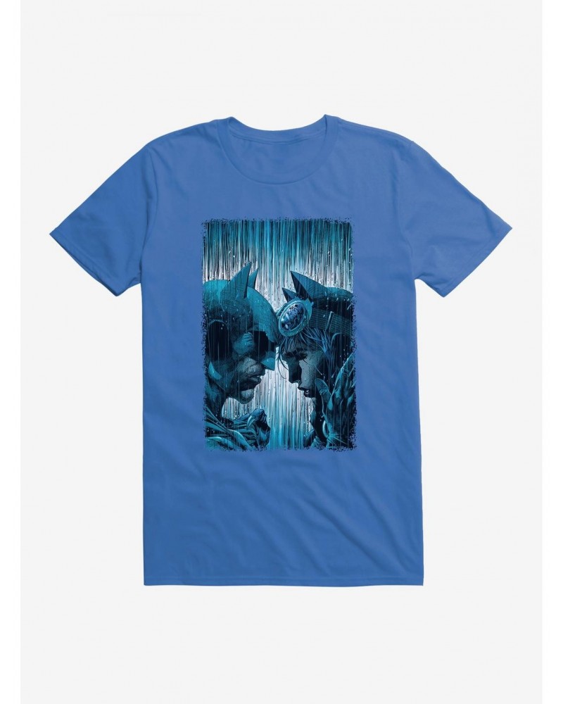 DC Comics Batman And Catwoman Rain T-Shirt $11.95 T-Shirts