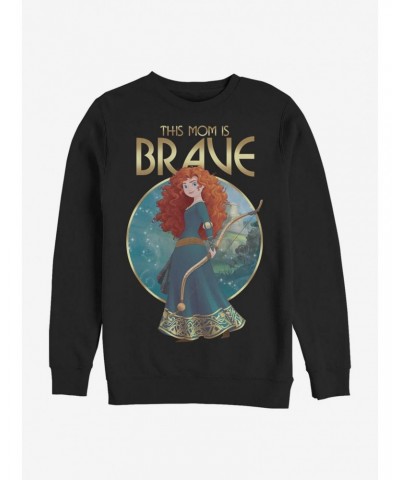 Disney Pixar Brave This Mom Is Brave Crew Sweatshirt $12.92 Sweatshirts