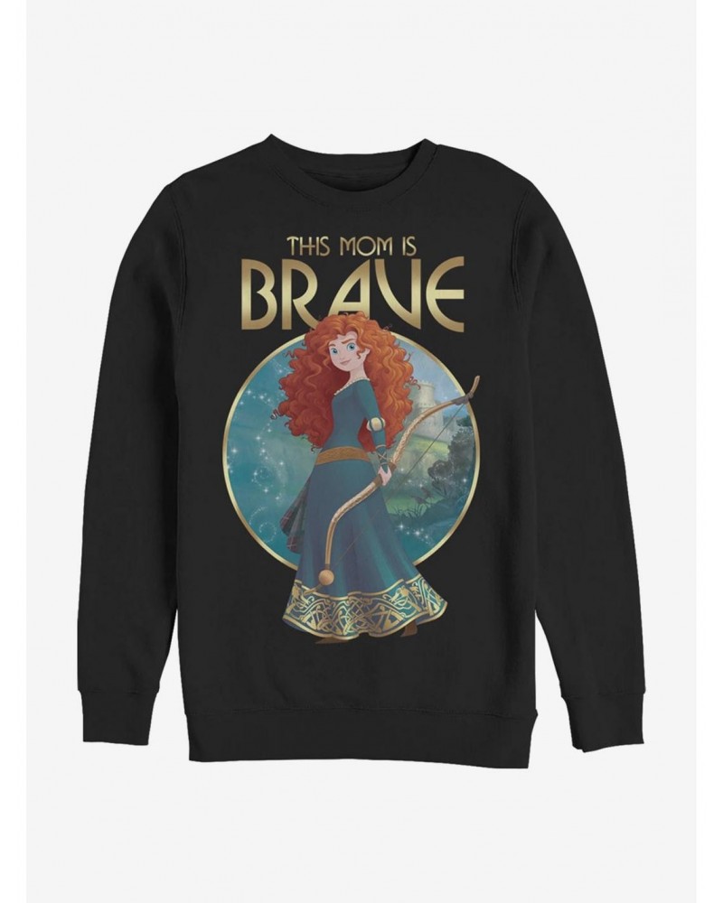Disney Pixar Brave This Mom Is Brave Crew Sweatshirt $12.92 Sweatshirts
