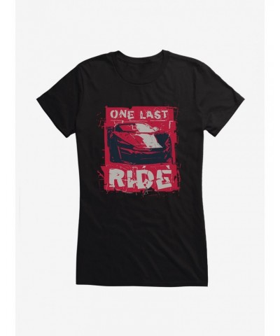 Fast & Furious One Last Ride Shatter Girls T-Shirt $8.17 T-Shirts