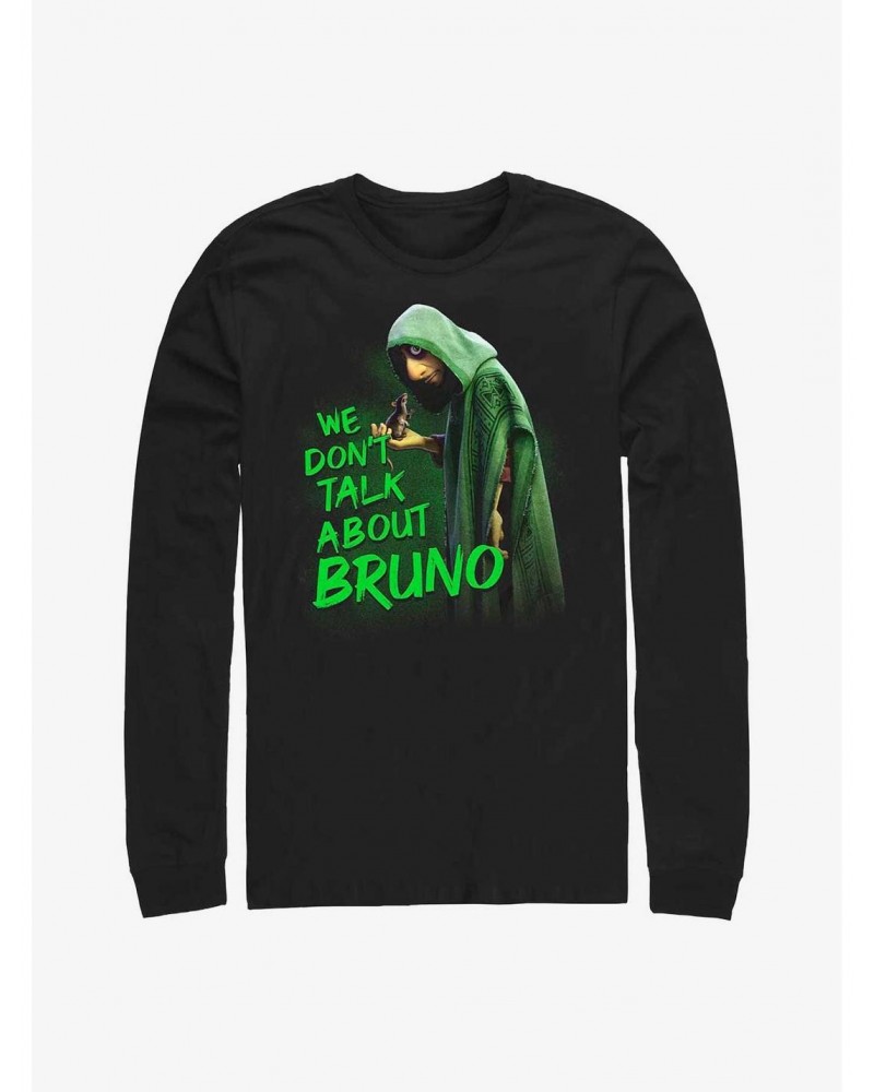 Disney's Encanto We Dont Talk About Bruno Long Sleeve T-Shirt $13.82 T-Shirts