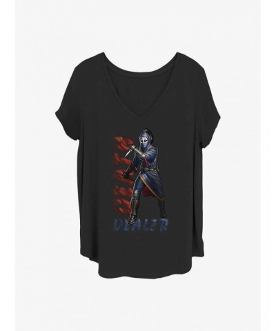 Marvel Shang-Chi and the Legend of the Ten Rings Dealt Death Girls T-Shirt Plus Size $7.17 T-Shirts