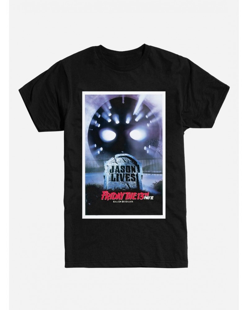 Friday The 13th Part VI Poster T-Shirt $5.74 T-Shirts