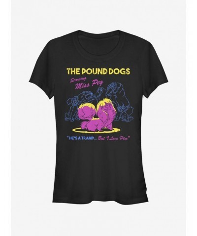 Disney Lady And The Tramp Miss Peg Girls T-Shirt $9.96 T-Shirts