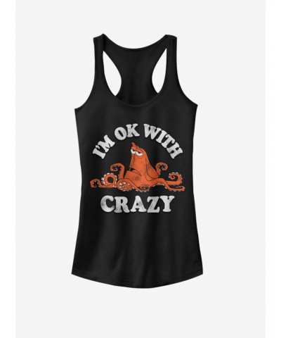 Disney Pixar Finding Dory I'm Ok With Crazy Girls Tank $7.97 Tanks