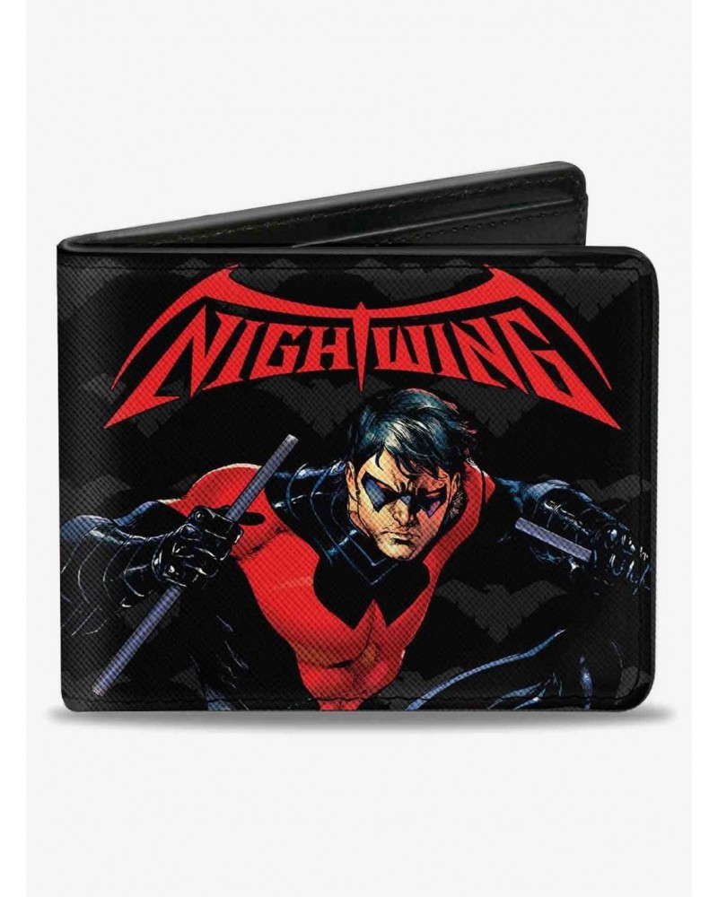 DC Comics Nightwing Issue 1 Welcome to Gotham Cover Logo Bifold Wallet $7.32 Wallets