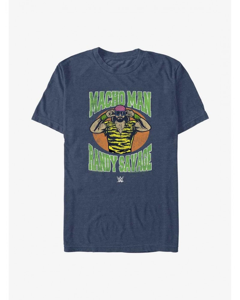 WWE Macho Man Randy Savage Retro Icon T-Shirt $6.88 T-Shirts