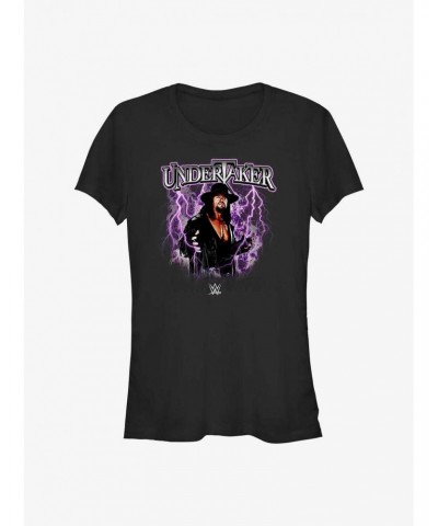 WWE The Undertaker Lightning Storm Girls T-Shirt $8.37 T-Shirts