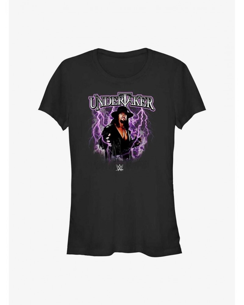WWE The Undertaker Lightning Storm Girls T-Shirt $8.37 T-Shirts