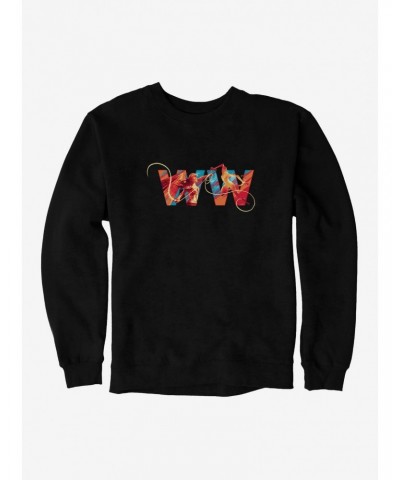 DC Comics Wonder Woman 1984 Whip Logo Sweatshirt $12.40 Sweatshirts