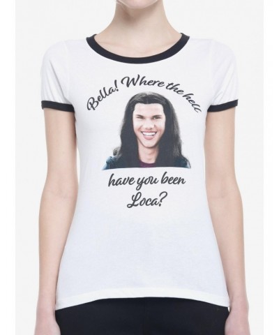 The Twilight Saga Bella Loca Girls Ringer T-Shirt $9.36 T-Shirts