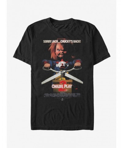 Chucky Childs Play 2 Poster T-Shirt $8.13 T-Shirts