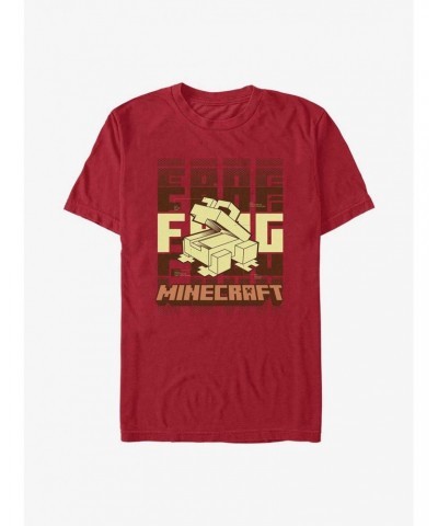 Minecraft Blueprint Frog T-Shirt $9.18 T-Shirts