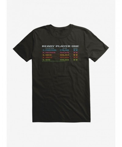 Ready Player One Score Board T-Shirt $9.37 T-Shirts