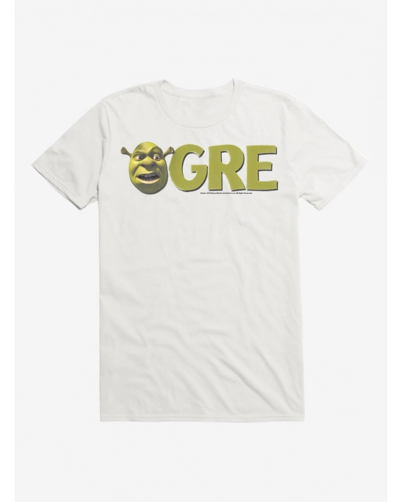 Shrek Ogre Word T-Shirt $7.84 T-Shirts