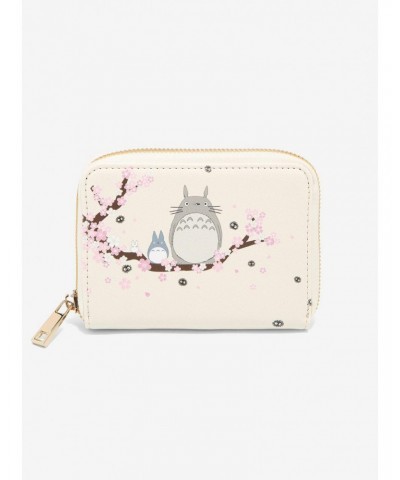 Studio Ghibli My Neighbor Totoro Sakura Mini Zipper Wallet $7.36 Wallets