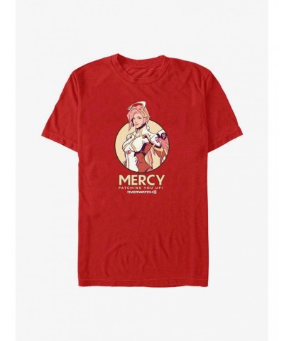 Overwatch 2 Mercy Patching You Up T-Shirt $7.36 T-Shirts