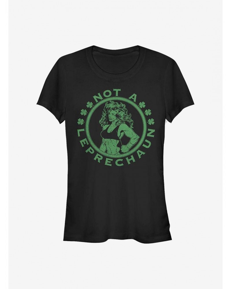 Marvel The Hulk She Hulk Leprechaun Girls T-Shirt $9.56 T-Shirts
