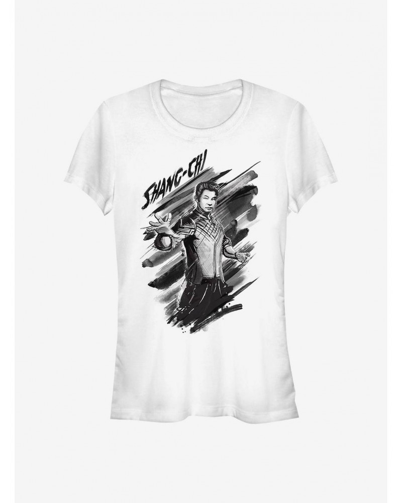 Marvel Shang-Chi And The Legend Of The Ten Rings Shang-Chi Painted Girls T-Shirt $8.47 T-Shirts