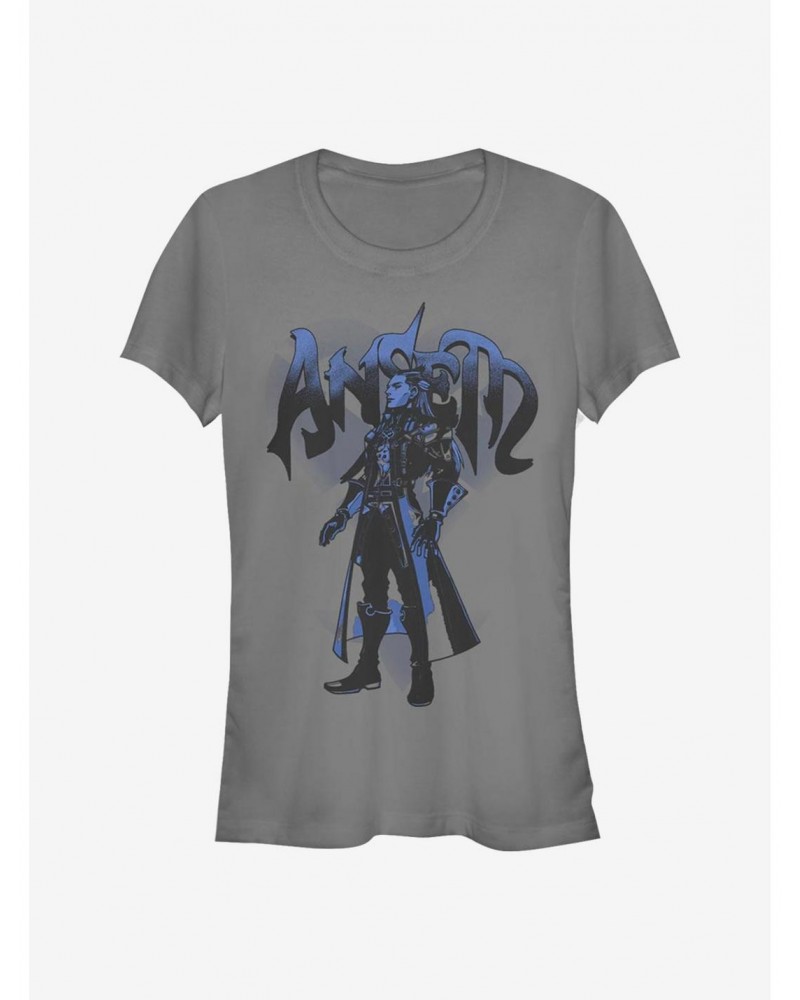 Disney Kingdom Hearts Ansem Blue Girls T-Shirt $9.56 T-Shirts