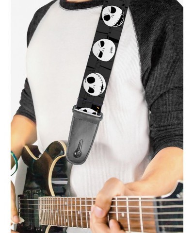 The Nightmare Before Christmas Jack Expressions Guitar Strap $8.96 Guitar Straps