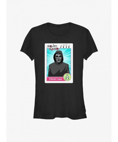 Squid Game Front Man Card Girls T-Shirt $7.93 T-Shirts