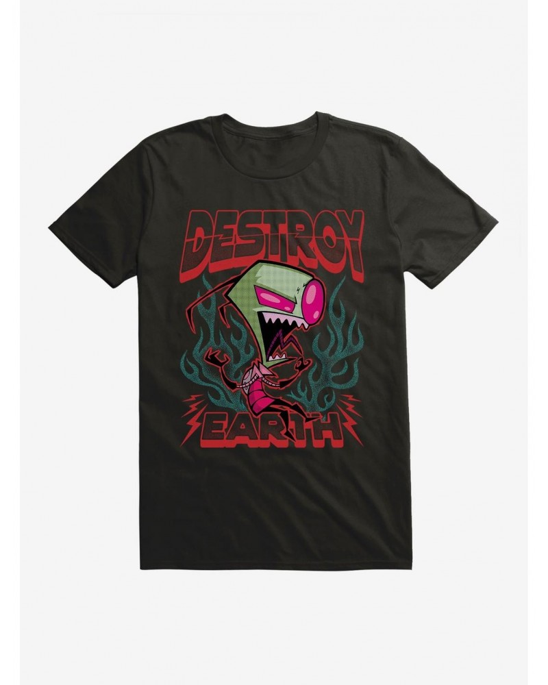 Invader Zim Unique Destroy T-Shirt $8.41 T-Shirts