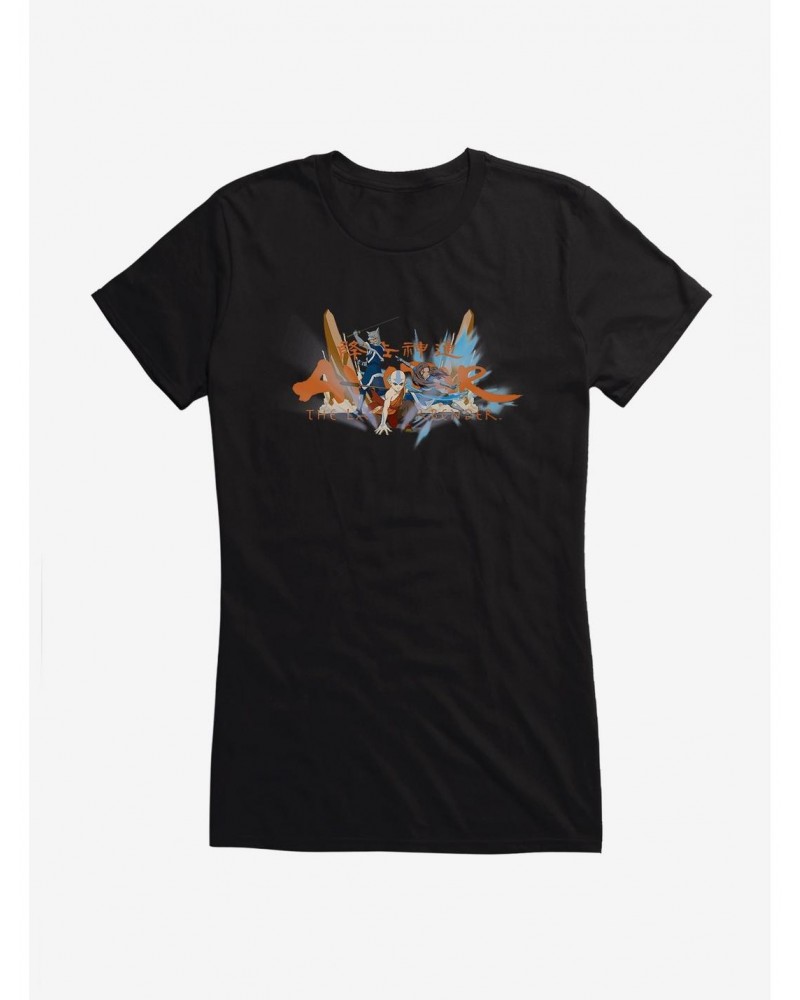 Avatar: The Last Airbender Trio Girls T-Shirt $7.77 T-Shirts