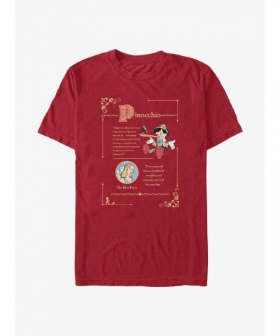 Disney Pinocchio Temptations Quote T-Shirt $6.02 T-Shirts