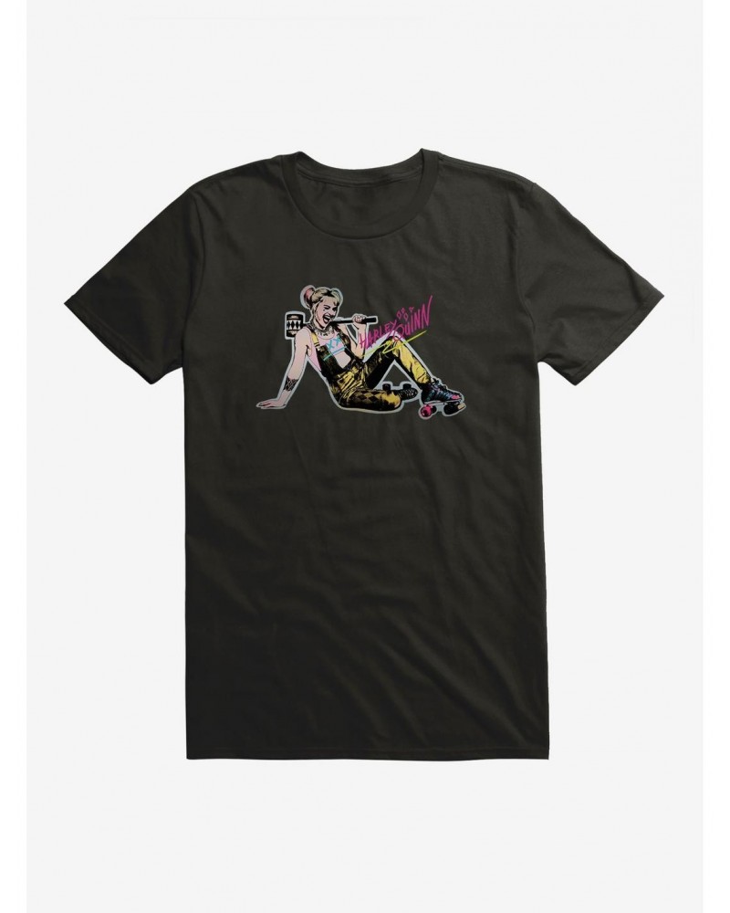 DC Comics Birds Of Prey Harley Quinn Hammer Pose T-Shirt $6.12 T-Shirts