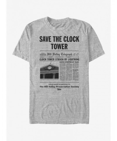 Back to the Future Clock Tower T-Shirt $11.95 T-Shirts