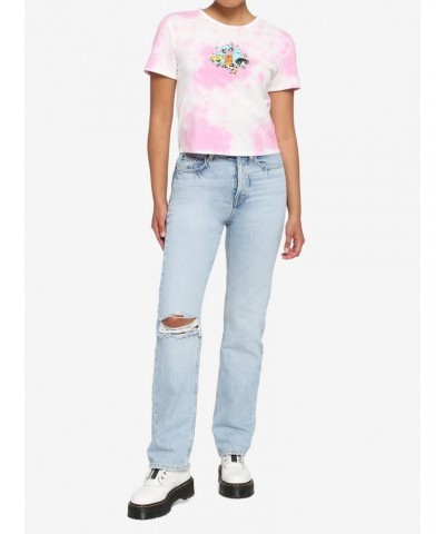 The Powerpuff Girls Tie-Dye Girls Baby T-Shirt $5.46 T-Shirts