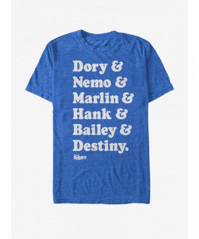 Disney Pixar Finding Dory Roll Call T-Shirt $8.80 T-Shirts