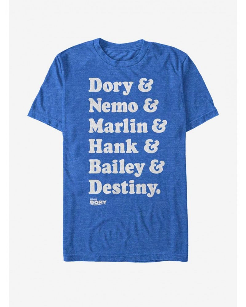 Disney Pixar Finding Dory Roll Call T-Shirt $8.80 T-Shirts