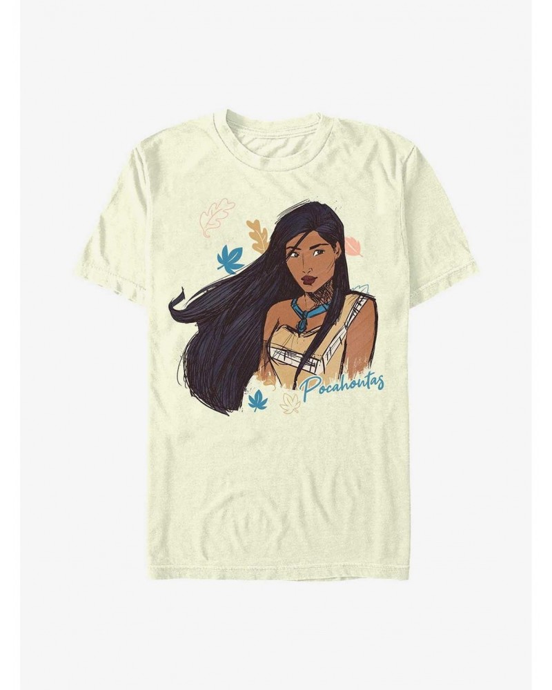 Disney Pocahontas Sketch T-Shirt $6.12 T-Shirts