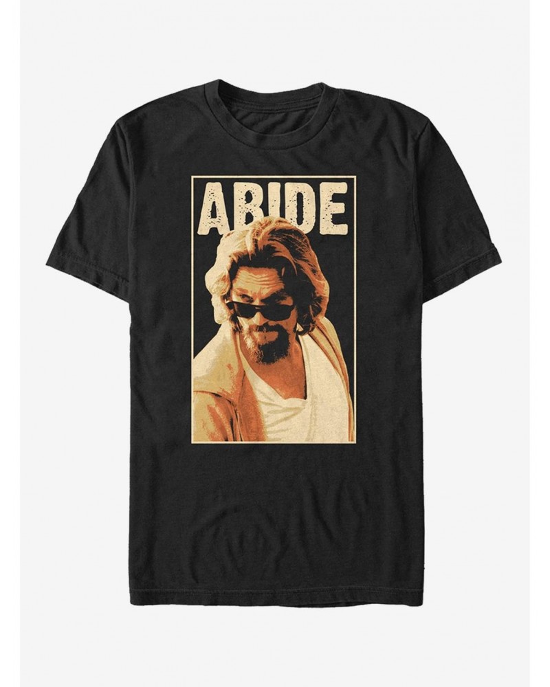 The Dude Abides Sunglasses Pose T-Shirt $8.84 T-Shirts